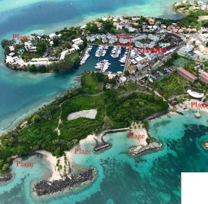Studio Ideal Couple, A 200M De Tres Belles Plages Pointe Du Bout! Lazaret 外观 照片